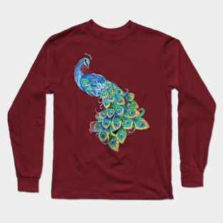 Peacock Long Sleeve T-Shirt